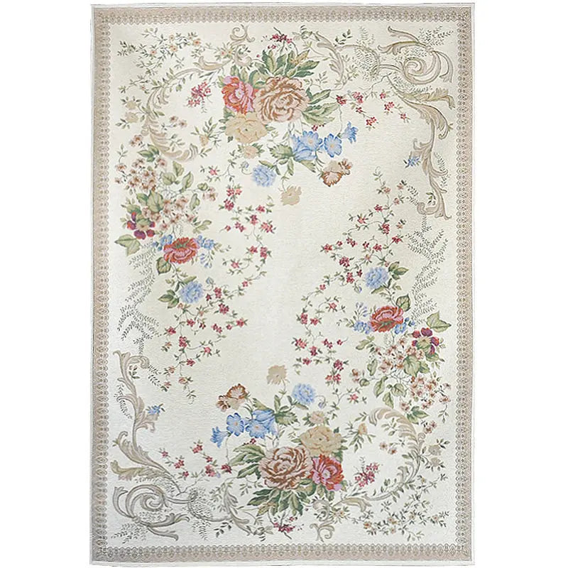 Europe Pastoral Carpets For Living Room Home Carpet Bedroom Sofa Coffee Table Floor Rug Rectangle Countryside Mat Study Area Rug