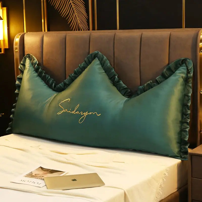 Crown Princ Bede Pillow Soft Plu Sofa Sle Headboard Double Size Bedroom Furniture Decor Trending New Model