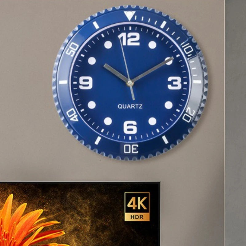 Silent Wall Clock Nordic Clocks Mechanic Wall Watch Modern Watches Aesthetic Living Room Decoration Elegant Interior Ornaments