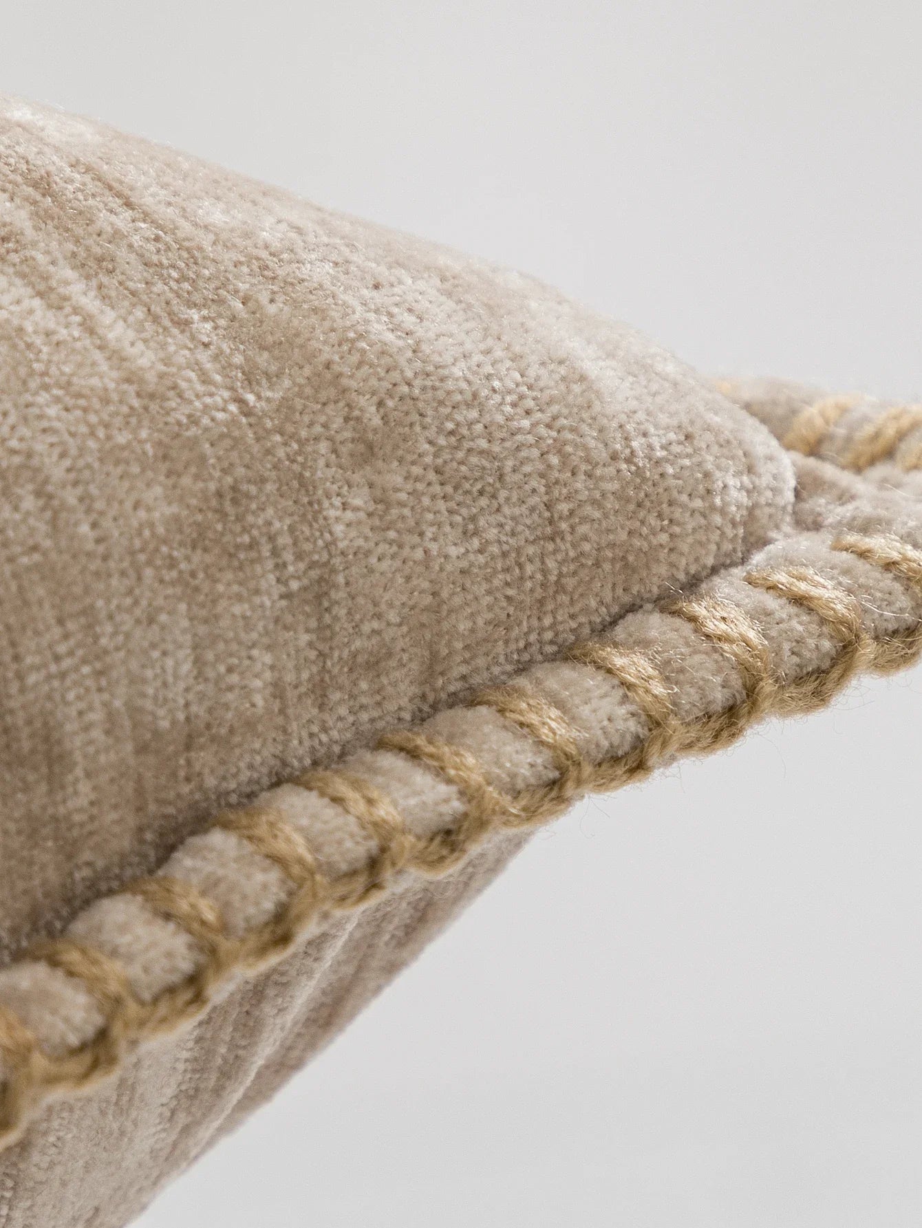 Pink Chenille Cushion Cover Soft Throw Pillow Cover 50x50cm Velvet Pillow Case Stitched Edge Couch Sofa Decor Pillowcase 45x45CM