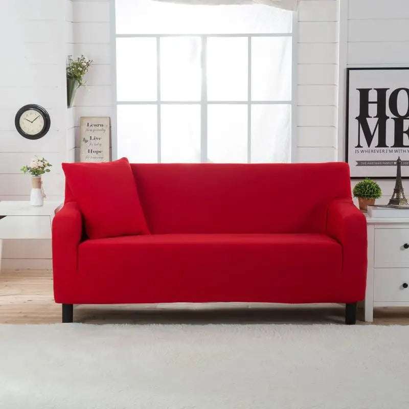 Simple Knitted Elastic Full Cover Combination Sofa Cover Guangfei Changaofa Cuion Pure Color Cloth Art Home Dustproof