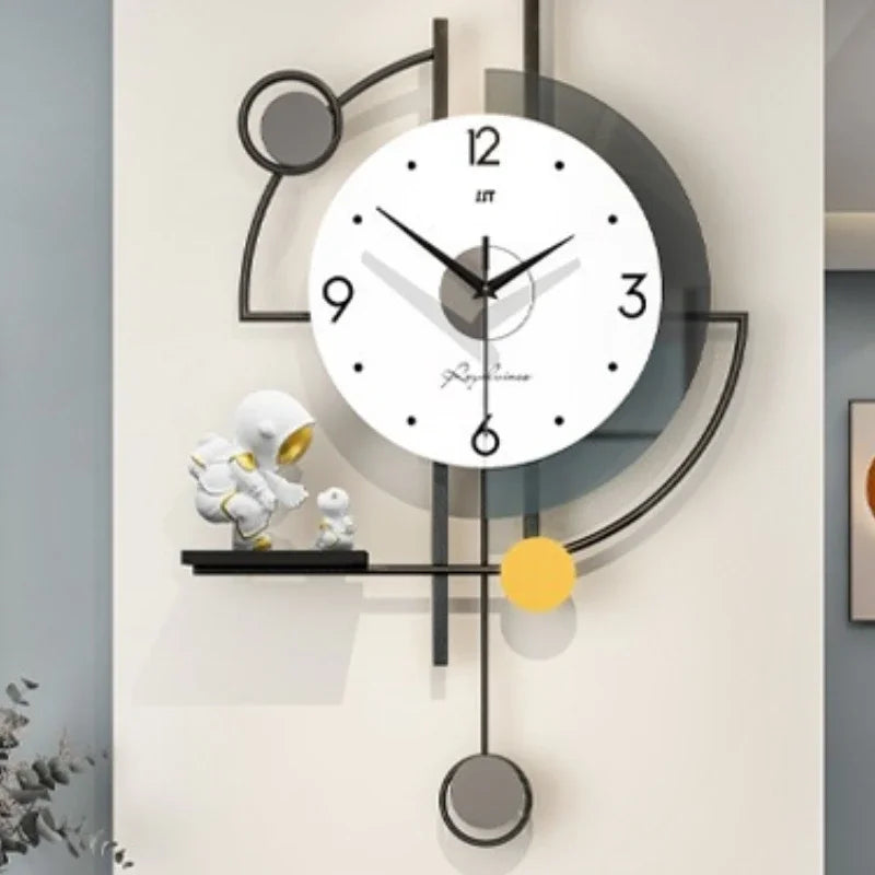 Modern Large Wall Clocks Silent Luxury Aesthetic Unique Clock Wall Art Elegant Stylish Clocks Living Room Watches Decoration