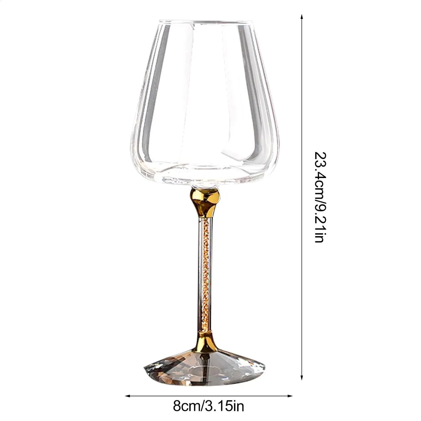 Elegant Wine Glasses Tall Wine Glasses Crystal Glassware Rolling Ergonomic Organizer Holder For Cocktail Drinking Birthday Pool