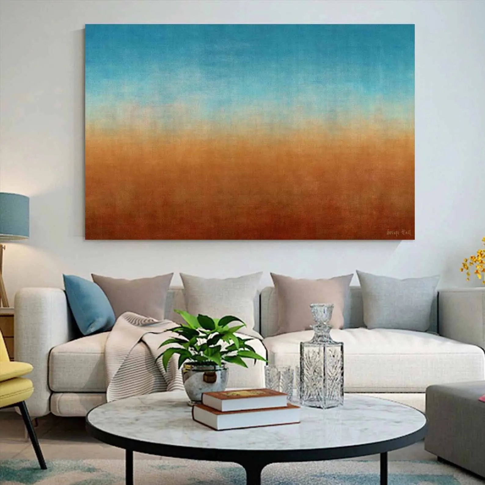 Vivid Color Huge Hand Painted Dafeng Oil Painting 100% Abstract Oil Painting on Canvas Wall Art For Home Decoration