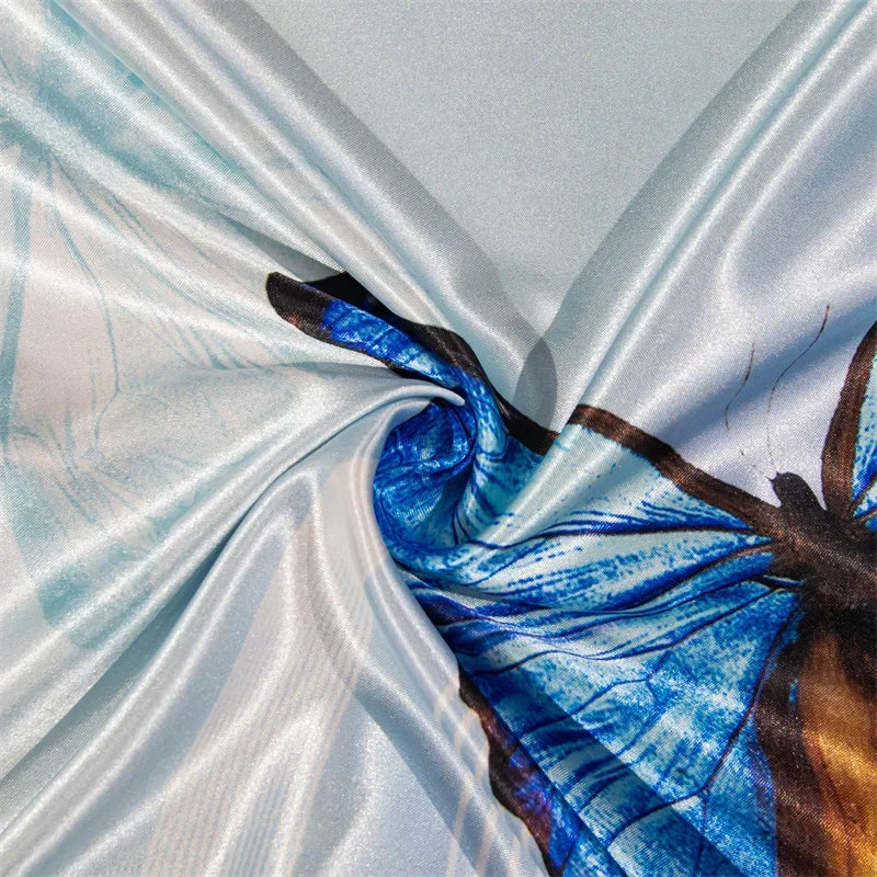 2PCS Satin Pillowcase ,Mulberry Silk Feeling Pillow Cases for Hair and Skin  Satin Cooling Pillow Covers