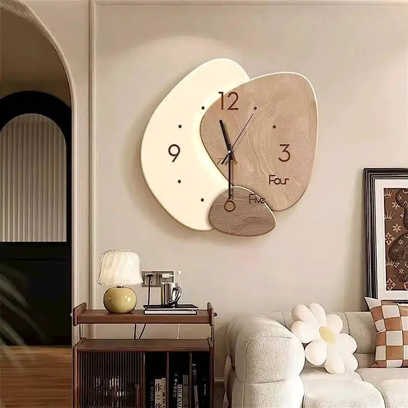 Elegant Nordic Style Wall Clock Unusual Quiet Large Gaming Room Wall Clock Decoration Aesthetic Reloj De Pared Decorations Home