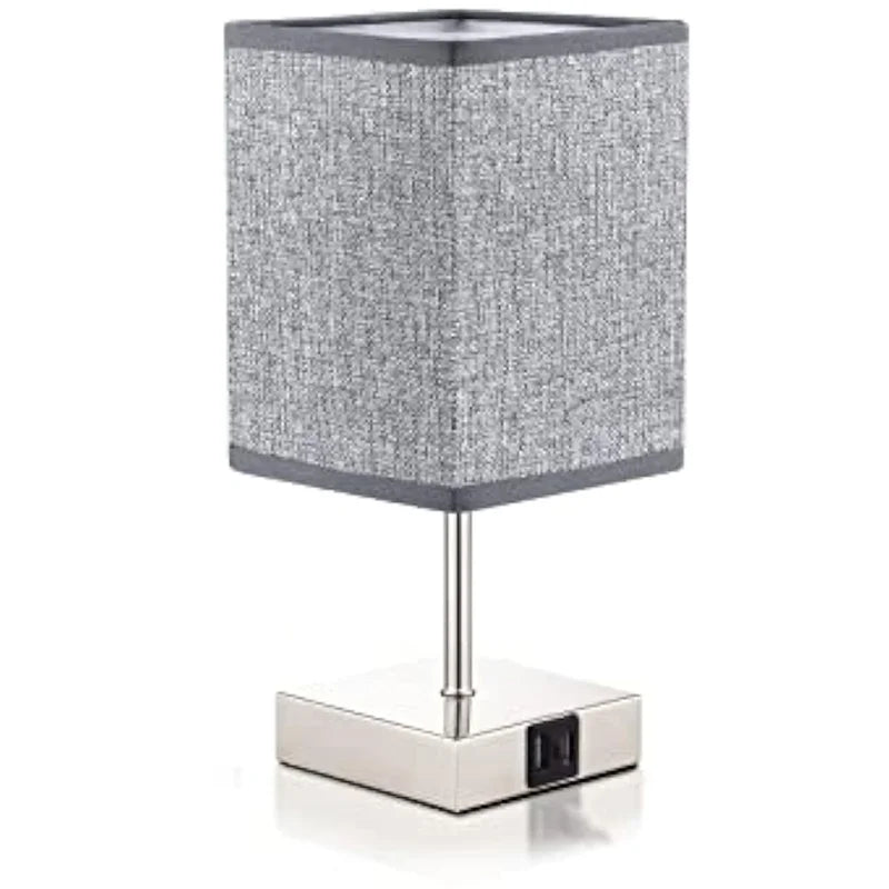 Led Desk Lamp Bedside Lamps Touch Dimmable Table Lamp with Usb and Type C Port  Quick Charging Reading Light Eye Protection