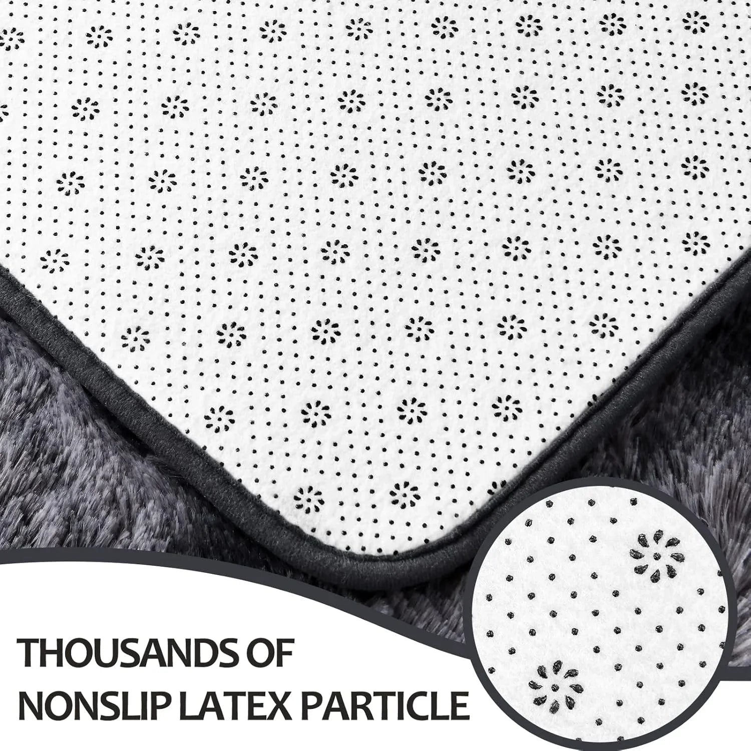 VIKAMA Tie-dye Carpet Living Room Coffee Table Cushion Shaggy Washable Bedroom Modern Scandinavian Soft Cozy Mat Home Decor Rug