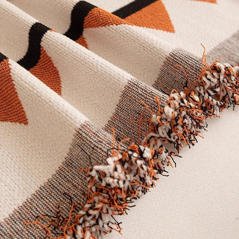 Camping Picnic Sofa Cover Sofa Mat 2025 All-season Ethnic Style Chenille Sofa Covers Throw Blanket Camping Mat housses de canapé