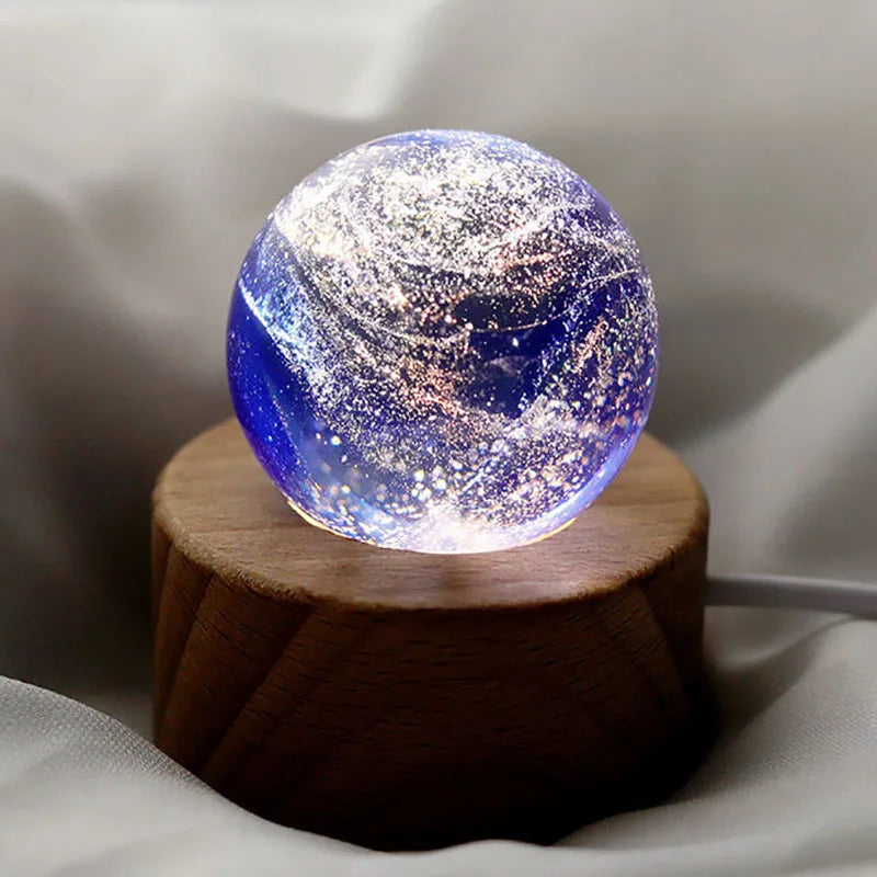 Aesthetic Art Figurines Colorful Glass Ball Miniatures Living Room Table Top Items Decorations Funny Gift Ornaments for Interior