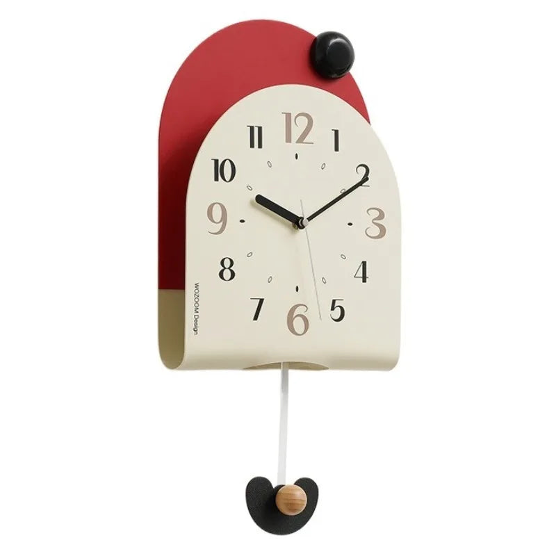 Modern Wall Clock Aesthetic Wall Watch Minimalist Elegant Decorative Living Room Clocks Interior Silent Luxury Pendulum Watches