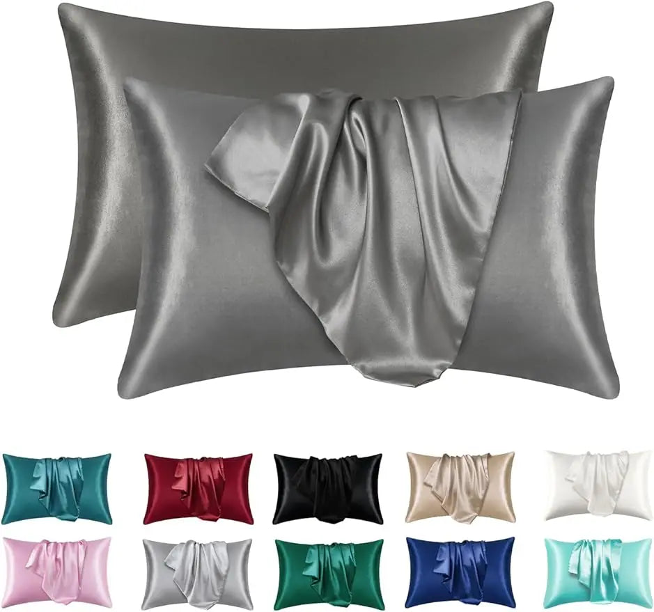 Pillowcase Silk Pillow Cover Silky Satin Hair Beauty Pillow case Comfortable Pillow Case Home Decor wholesale