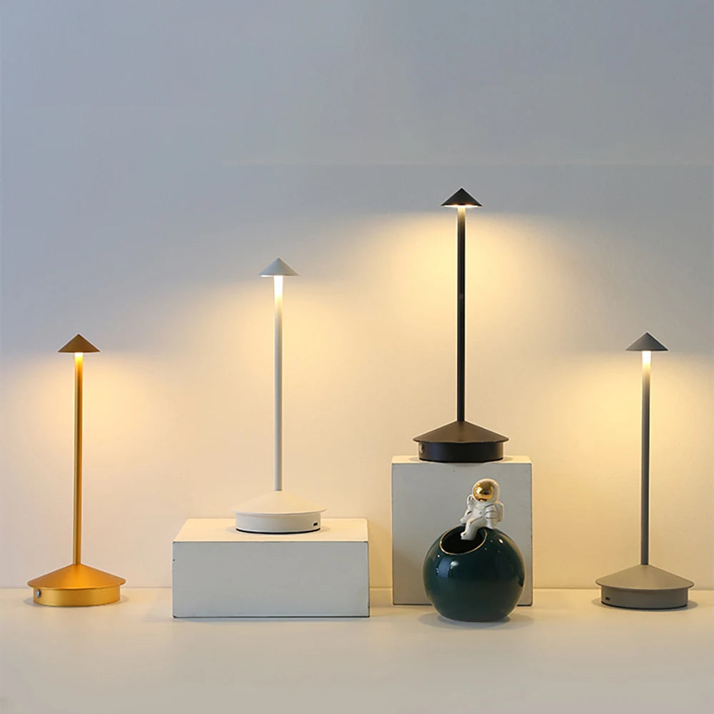 Arrow design LED light bedroom bedside rechargeable desk lamp restaurant atmosphere night light