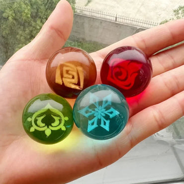 Miniature Ornaments Glass Ball Creative Living Room Table Top Bedroom Table Accessories Aesthetic Home Decorations Funny Gifts