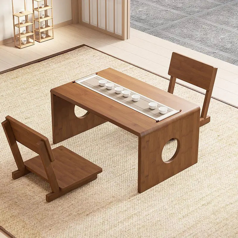 Bamboo Folding Table for Home & Study – view 2, modern home furniture
