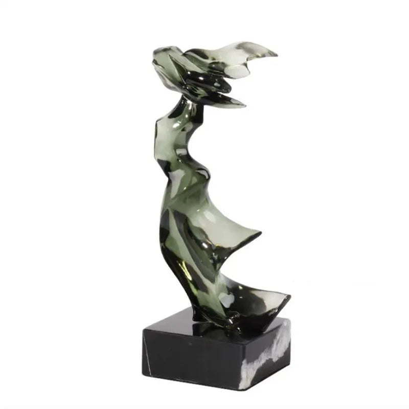 Abstract Ornaments Dragon Figures Interior Living Room Decor Art Creative Sculptures Resin Desk Accessories Home Decorations