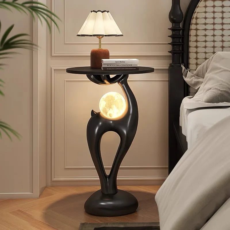 Elk Side Table with Ambient Lighting – view 3, modern home furniture