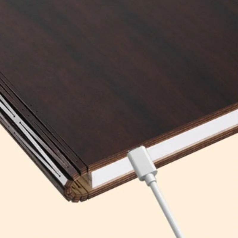 3D LED Book Ornaments Foldable Reading Light Ornament Modern Creative Accessories Luxury Aesthetic Accessory Home Decorations