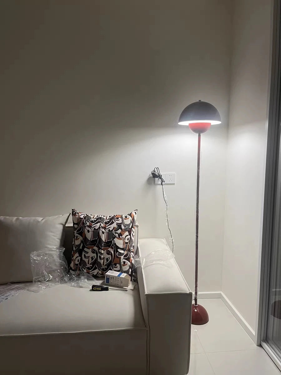 Simple Modern Cream Style High Quality Bud Led Floor Lamp Table Light Desk Lamp With E27 Changeable Bulb For Bedroom Living Room
