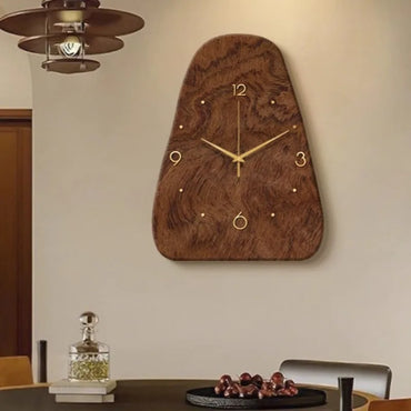 Vintage Table Clock Wooden Wall Clocks Aesthetic Luxury Living Room Desk Watch Decorative Silent Wall Watches Table Decorations
