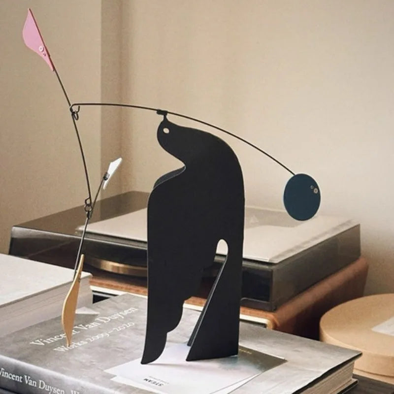 Bird Ornaments Modern Metal Ornament Miniature Elegant Creative Luxury Sculptures Aesthetic Table Accessories Home Decorations