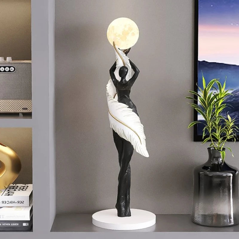 Creative Ornaments Aesthetic Figurines Modern Interior Sculptures Room Decoration Accessories Bedroom Decor Home Decorations