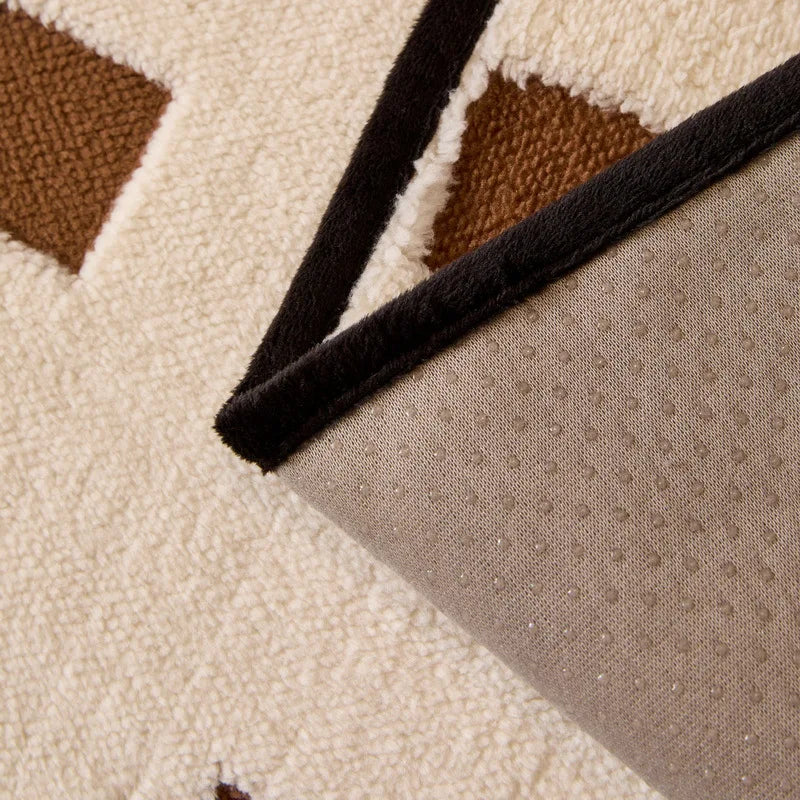 EIFLOY-Winter Plush Sofa Cover 3 Seater, 4 Seat, Covers for Armchairs, Velvet Couch Slipcover, Non-slip, Furniture Protector