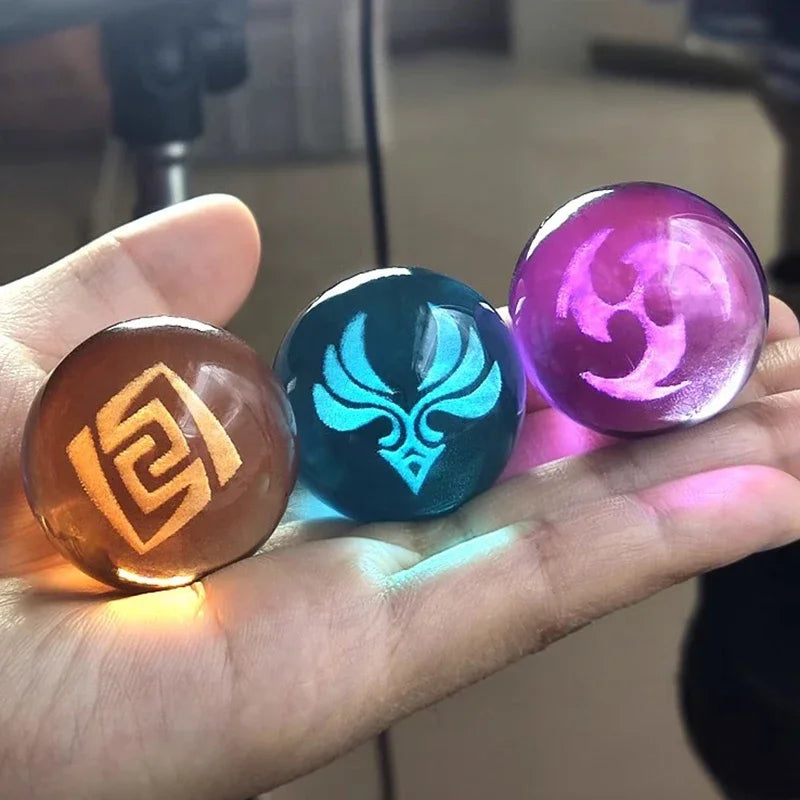 Miniature Ornaments Glass Ball Creative Living Room Table Top Bedroom Table Accessories Aesthetic Home Decorations Funny Gifts