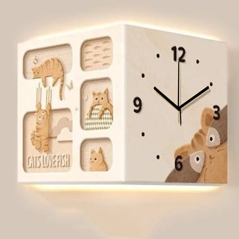 Silent Corner Wall Clock Modern Wall Watch Large Interior Watches Luxury Living Room Decor Elegant Home Decoration Home Decor