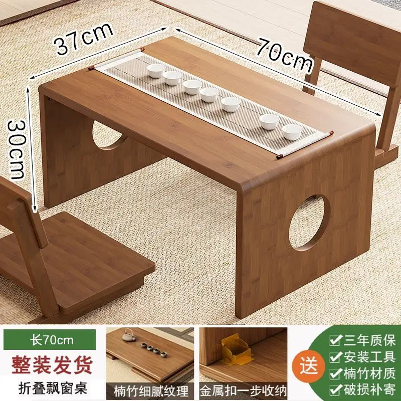 Bamboo Folding Table for Home & Study – view 13, modern home furniture