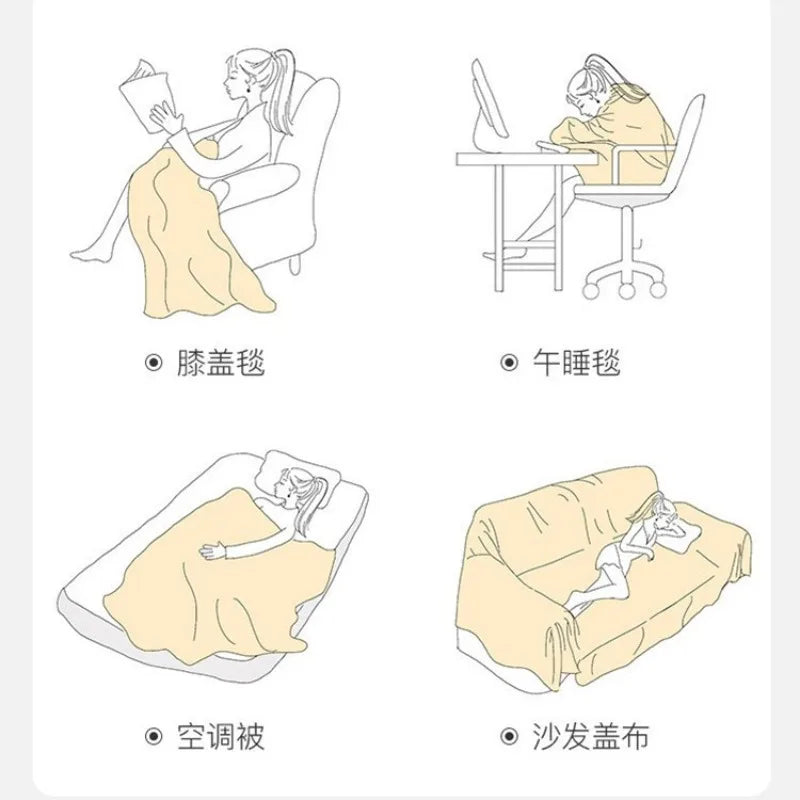 Knitted universal sofa towel Nordic ins style cover cloth full cover sofa cushion cover blanket universal season
