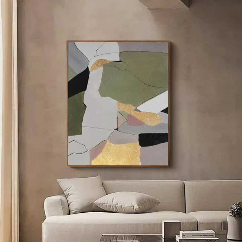 Huge Minimalist Picture Art 100% Hand Painted Abstract Oil Painting On Canvas Wall Art  For Living Room Home Decoration No Frame