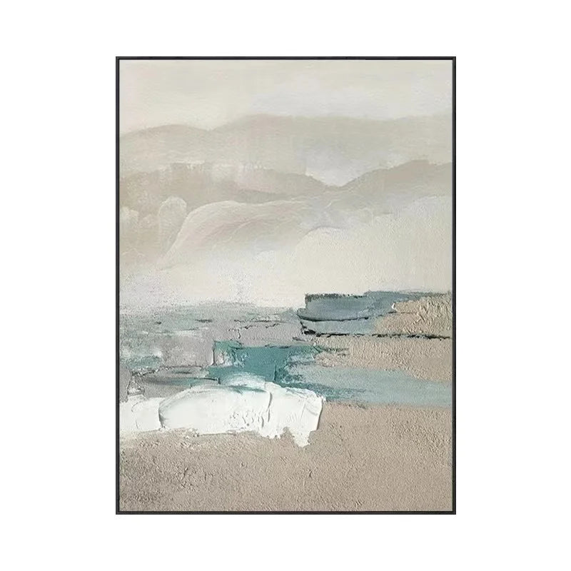 3DThick Texture Minimalist Huge Size 100% Handmade Abstract Oil Painting Canvas Wall Art For Living Room Decoration No Frame