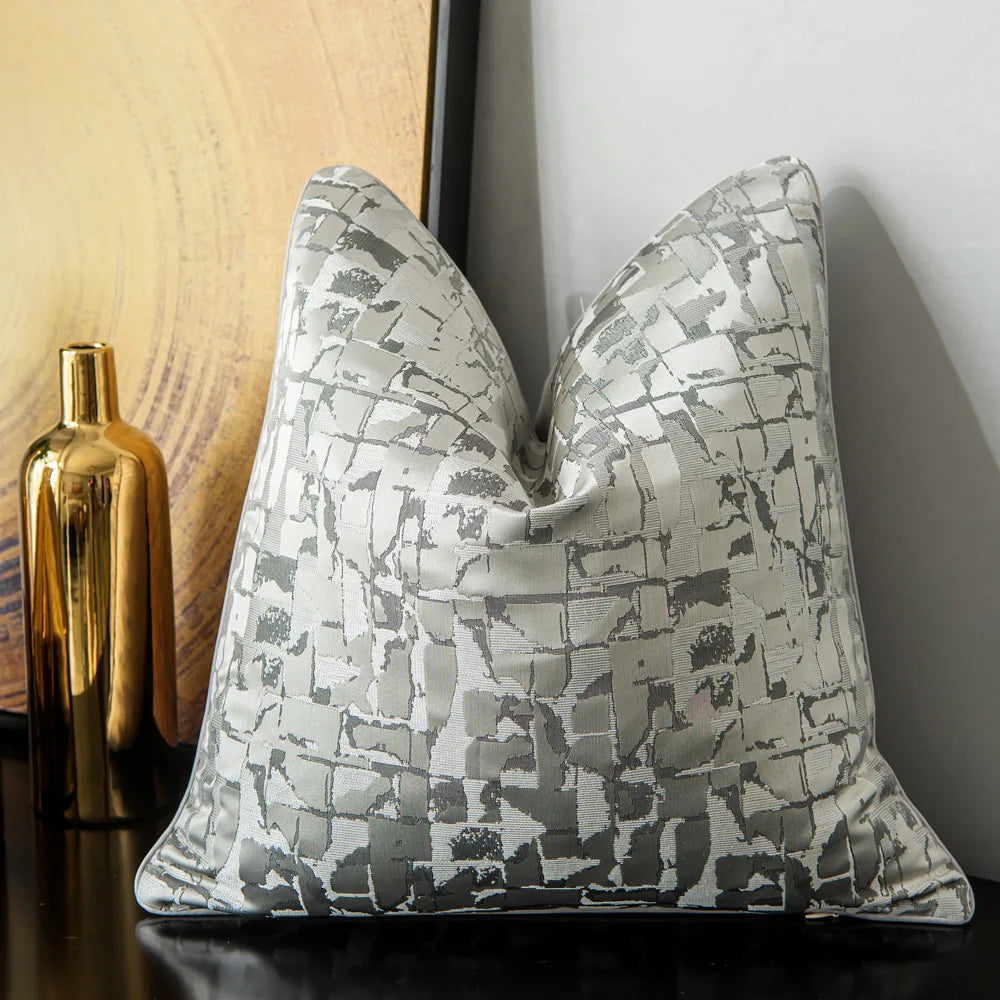 Geometric Cushion Cover Decorative Super Throw Pillow Cover For Home Sofa Living Room Hotel 30x50 45x45 50x50 60x60 Grid style