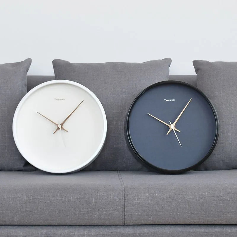 Decorative Wall Clock Modern Wall Watch Nordic Interior Luxury Aesthetic Clocks Minimalist Silent Elegant Living Room Watches