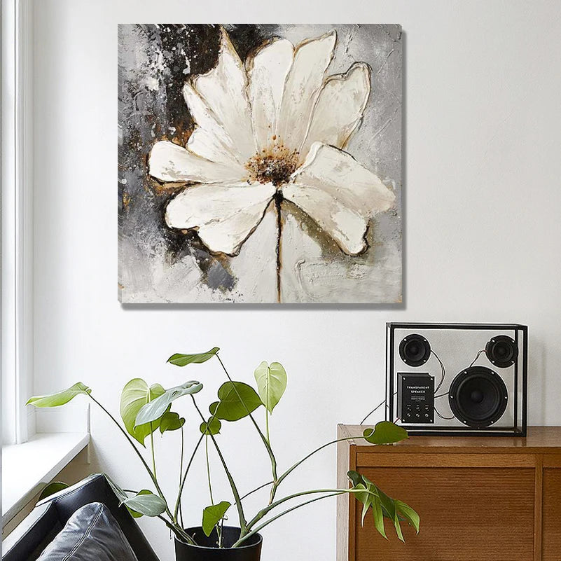 Thick Textured Hand painted Modern Abstract Oil Painting on Canvas for Living Room Home Decoration Wall Art Picture Gift TP001