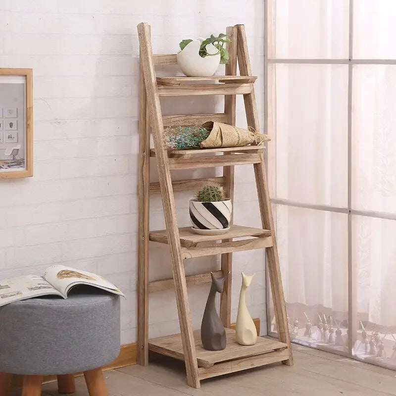 Multi-Layer Wooden Plant Stand – view 4, modern home furniture