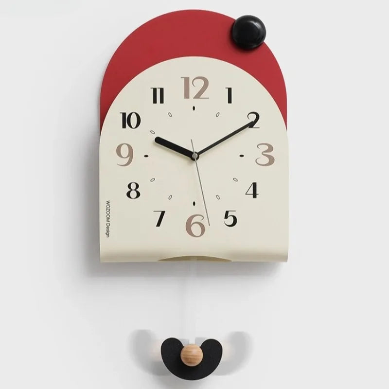 Modern Wall Clock Aesthetic Wall Watch Minimalist Elegant Decorative Living Room Clocks Interior Silent Luxury Pendulum Watches