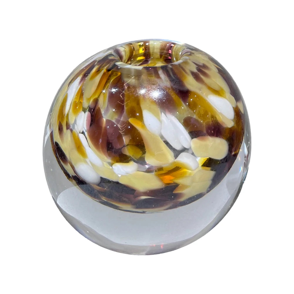 Pink Thick Colorful Glass Vase Desktop Glass Ornaments Handicraft Home Decorations Hydroponic Green Plants