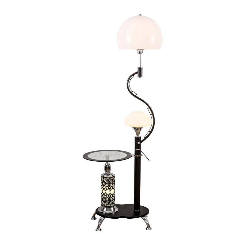 Nordic Modern Floor Lamp Led Flower Tea Table Floor Lamps For Living Room Bedroom Study Desk Lamp Home Decor Standing Lights E27