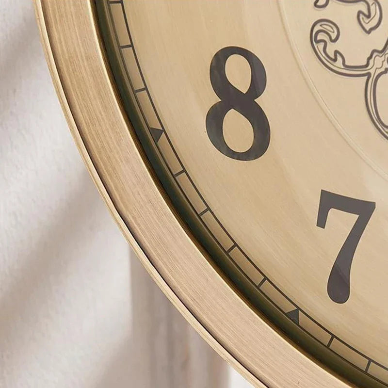 Double-sided Wall Clock Living Room Large Clocks Wall Art Watches Modern Metal Watch Silent Luxury Room Design Home Decoration