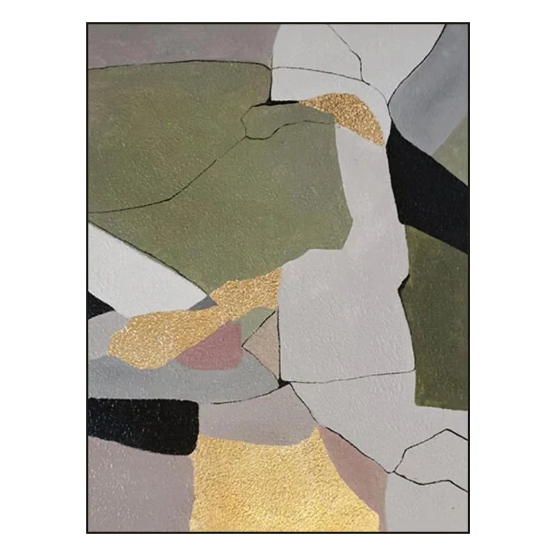 Huge Minimalist Picture Art 100% Hand Painted Abstract Oil Painting On Canvas Wall Art  For Living Room Home Decoration No Frame