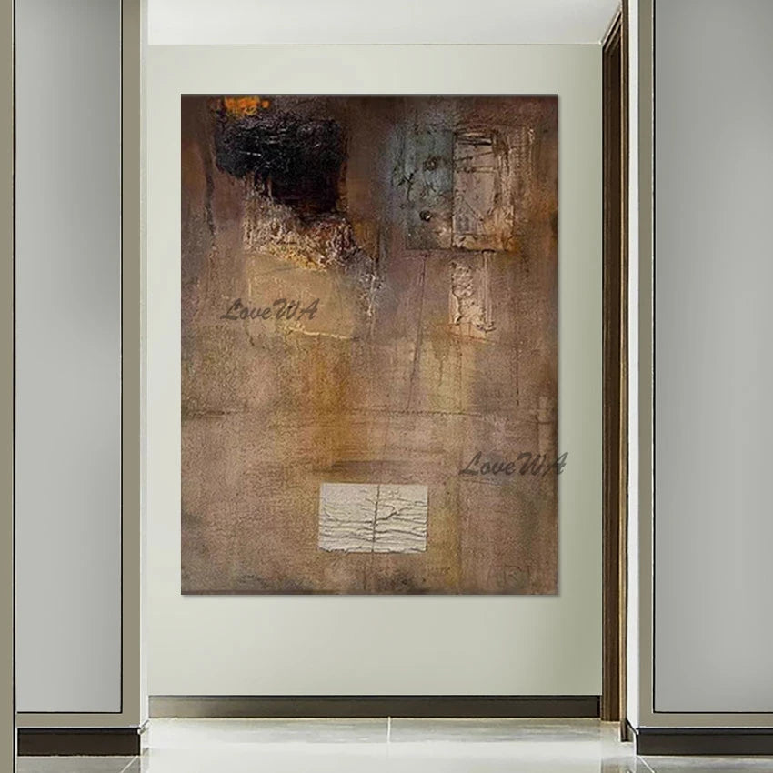 Abstract Oil Painting Large Modern Art Textured Design Wall Handmade Canvas Artwork Hotel Decoration Wholesale Of 3d Picture