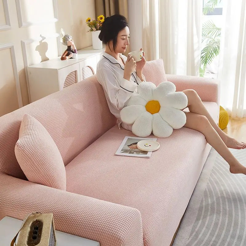 Sofa Cover Double All-inclusive Universal Cover For Four Seasons Universal Elastic Lazy Sofa Cover Dust Cover Anti-cat Scratch C