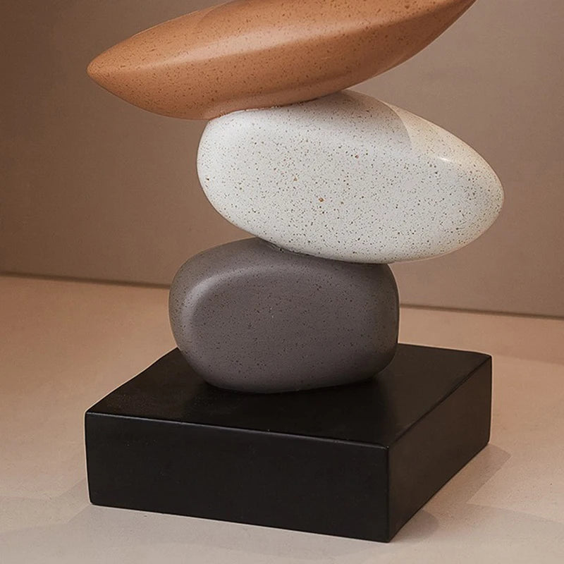 Nordic Sculptures Aesthetic Modern Figurines Living Room Art Minimalist Figurine Resin Creative Sculpture Statue Home Decoration