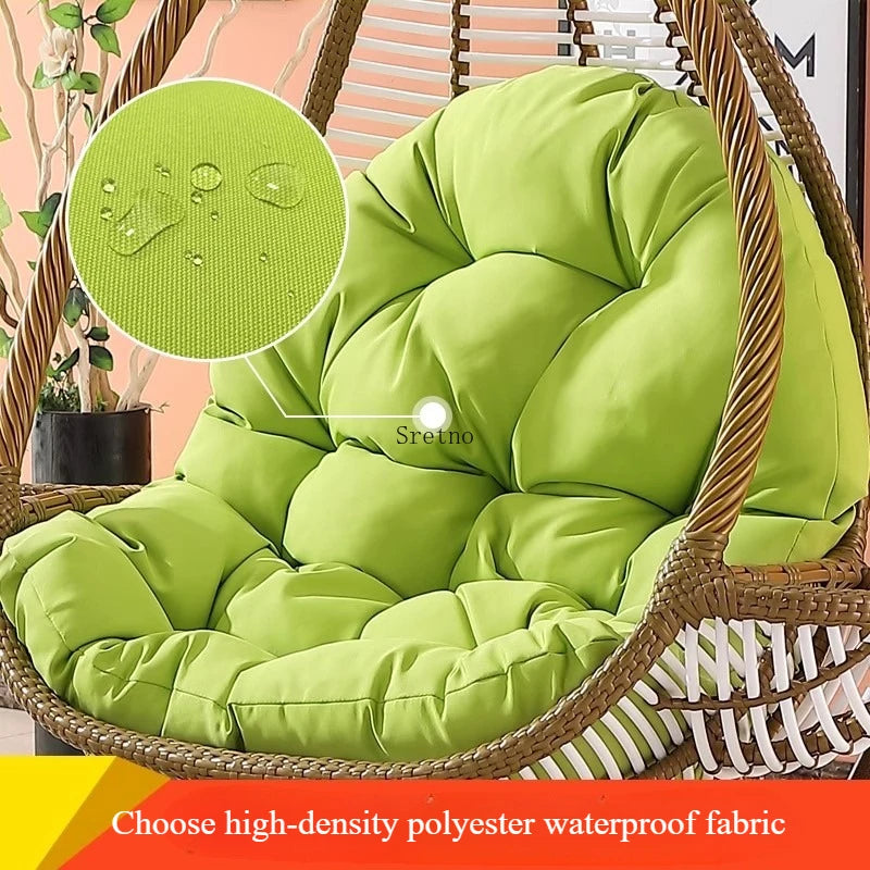 Waterproofing Chair Cushion 120x80cm Swing Outdoor Patio Rocking Chair Cushions Hanging Chair Back Pillow Decoration Floor Mat
