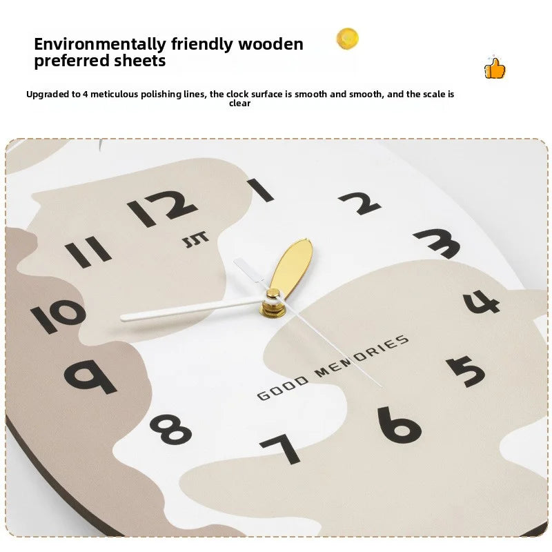 Swinging Cat Tail Wall Clock - Silent Modern Decor for Living Room, Minimalist Creative Hanging Clock