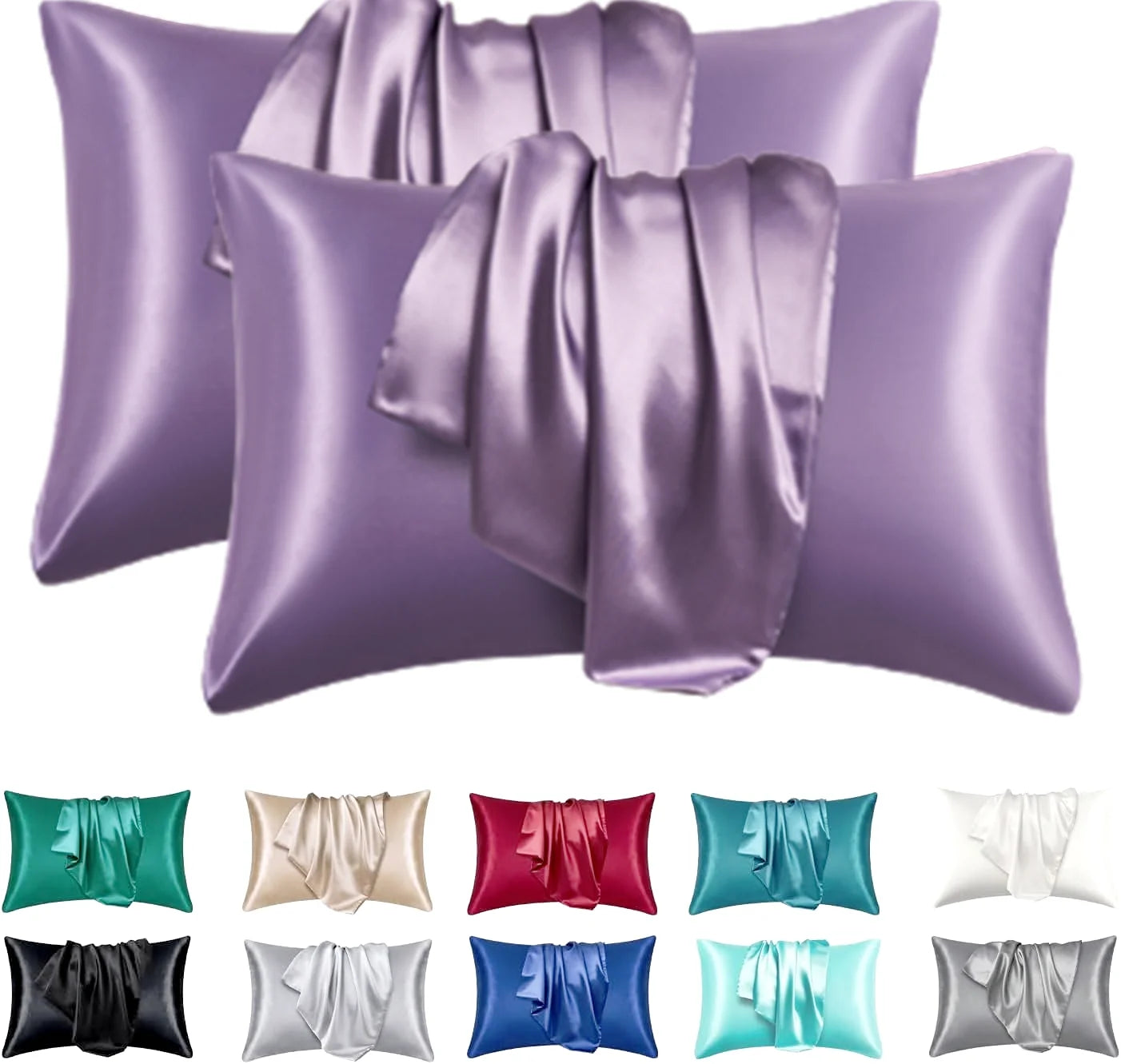 Pillowcase Silk Pillow Cover Silky Satin Hair Beauty Pillow case Comfortable Pillow Case Home Decor wholesale