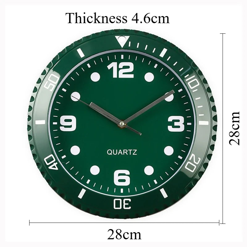 Silent Wall Clock Nordic Clocks Mechanic Wall Watch Modern Watches Aesthetic Living Room Decoration Elegant Interior Ornaments