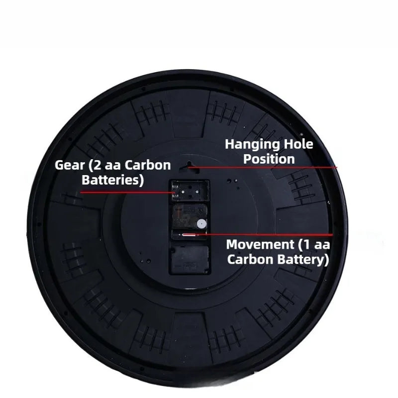 Gear Wall Clock Modern Wall Watch Nordic Elegant Decorative Clocks Silent Luxury Aesthetic Living Room Watches Home Decoration